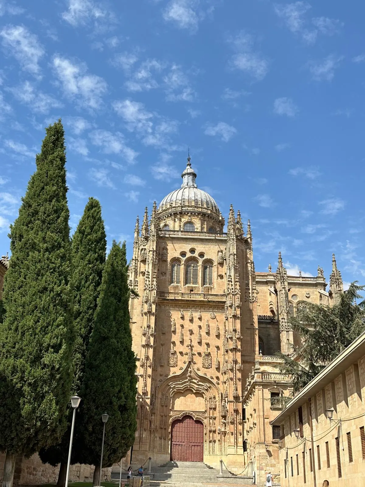 Walking through Salamanca Spain